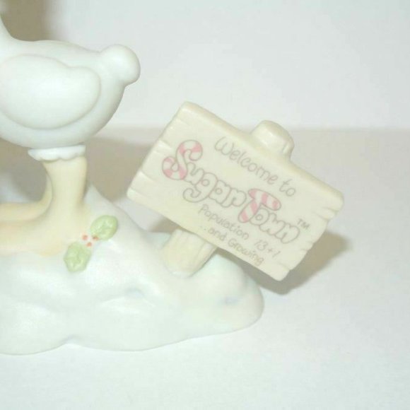 Precious Moments SUGAR TOWN Stork with Baby Sam “I - Picture 10 of 10